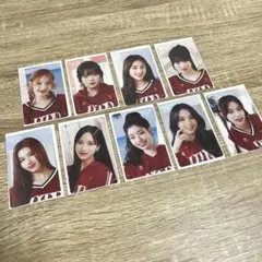 TWICE オフラインくじ クリアトレカ コンプリートセット 日本限定