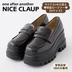NICE CLAUP トリプルソールローファー ブラウン M 2way【極美品】のサムネイル