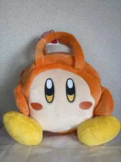 星のカービィ 星空の散歩 そのまんまぬいぐるみトートバッグ2 ぽってりおてだま カービィ】星のカービィそのまんまぬいぐるみトートバッグ