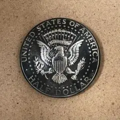 アメリカ　ケネディハーフダラー コンチョ 　1974 イーグル