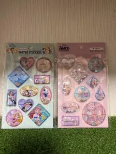 ウォーターステッカー ディズニープリンセス オイスター セリア