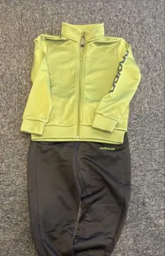 adidas ジャージセット ライムグリーン/ブラック