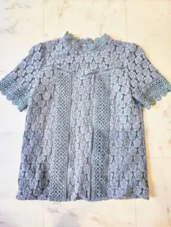 PROPORTION BODY DRESSING クラシカルレース　ブラウス