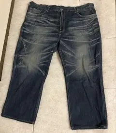 雰囲気　リーバイス　502 W46 L33ビッグサイズ セルビッチ　ズボン　赤耳