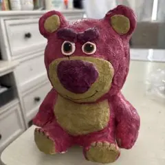 ロッツォ貯金箱　粘土工作　宿題