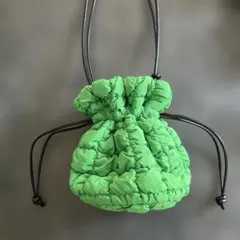 LOWRYS FARM ポコポコキンチャクBAG キルティング　ショルダーバッグ