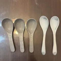 陶器製レンゲ5本セット