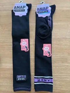 ANAP ニーハイソックス 2足セット 19-21cm