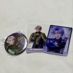 五月雨江 刀ミュ 静かなる夜半の寝ざめ 缶バッジ クリアカード 3点セット