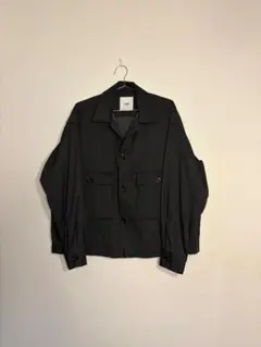 CLANE HOMME STANDCOLLAR JACKET 短丈 ワイド