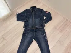 ★EVENRIVER スナップワーカーコラボ【数量限定】デニムセットアップ作業服のサムネイル