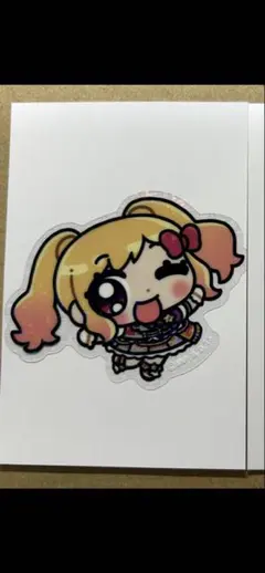 アイカツスターズ 虹野ゆめ あにゃステッカー