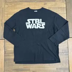 大きめサイズ XL パロデイ シリーズ STBL WARS 長袖ポケットT