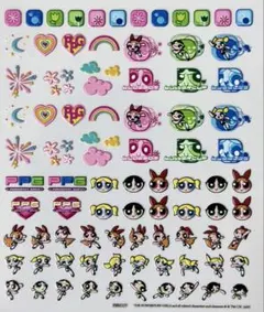ネイルシール パワーパフガールズ ThePowerpuffGirls NO.09