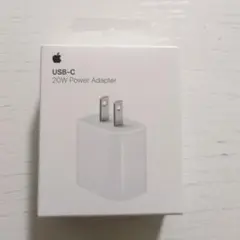 Apple 20W USB-C Power Adapter　新品