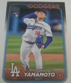 ☀️山本由伸 2024 topps JAPAN ロサンゼルス・ドジャース RC