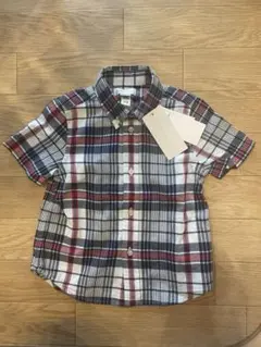 【新品タグ付き】ラルフローレン 半袖シャツ チェックシャツ　90サイズ