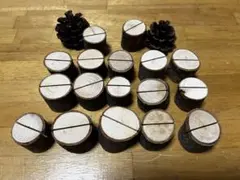 切り株スタンド　17個セット