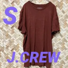 J.CREW MERCANTILE Tシャツ Sサイズ ボルドー（エンジ）古着のサムネイル