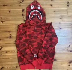 A BATHING APE シャークパーカー タグ付き 超美品のサムネイル