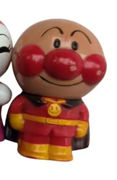 昭和アンパンマン　首が動く　レトロ　ソフビ　すくい人形　昔のアンパンマン