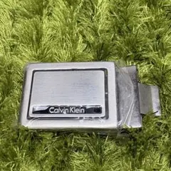 Calvin Klein カルバンクライン CK ベルトバックル シルバー