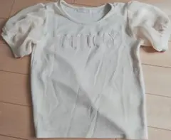パフスリーブ Tシャツ アイボリー