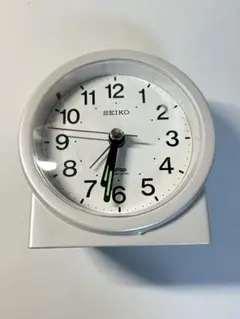 SEIKO 置時計 KR325W ホワイト