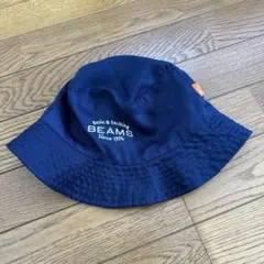 BEAMS バケットハット ネイビーのサムネイル