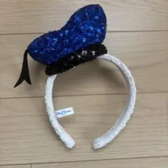 カチューシャ　ドナルド　スパンコール　東京ディズニーランド　シー