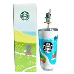 韓国限定・日本未発売】スターバックス ビニール傘 グリーン・ネイビー