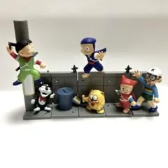 藤子不二雄A 忍者ハットリくんフィギュアでござる　フィギュア 6種セット