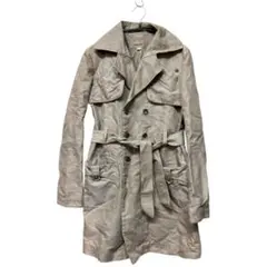 値下げ　DIESEL トレンチコート　ベージュ　Mサイズ　ディーゼル　y2k