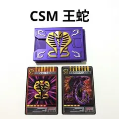 csm王蛇　カードデッキ　アドベントカード　vバックル＆ドラグバイザー付属 CSM 王蛇 デッキ アドベントカード Vバックル&ドラグバイザー付属品