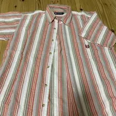 CHAPS RALPH LAUREN ストライプ 半袖シャツ Mのサムネイル