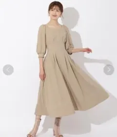 ウエストタックワンピース / アンドクチュール