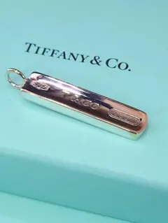 【良品】Tiffany&Co.1837ナローネックレストップ