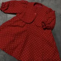 ハンドメイド　ボレロ アンダーパンツ付き ワンピース