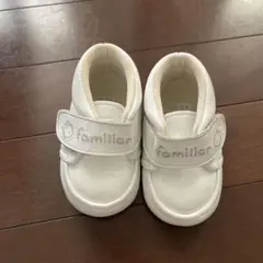 familiar ファーストシューズ 12cm ホワイト