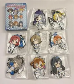 【WS9】ラブライブ ラバーストラップ レースクイーンver. 2014 μ’s