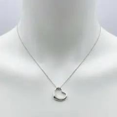 ティファニー　TIFFANY&Co.　オープンハート　ネックレス　シルバー