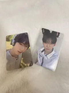 zb1 ハンユジン 猫耳トレカ ハンリム 制服トレカ