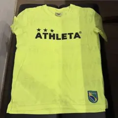 ATHLETA 蛍光イエロー Tシャツ