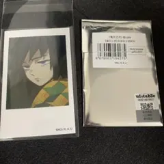 鬼滅の刃 柱カフェ 柱Cafe ランダムチェキ風ブロマイド 冨岡義勇