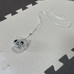 クマの顔 ネックレス ライト付き
