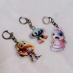 イタリアンブレインロット アクリルキーホルダー 3点セット