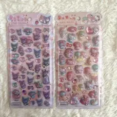 うるちゅるポップシール　サンリオ　マイメロ　クロミ　キキララ　キティ　マイメロ