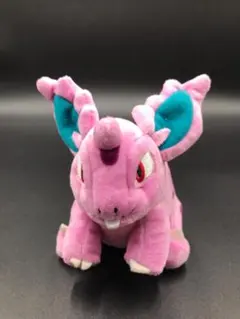 ニドラン　ぬいぐるみ　ポケモンfit　中古美品