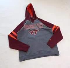 Champion Virginia Tech パーカー L グレー/マルーン