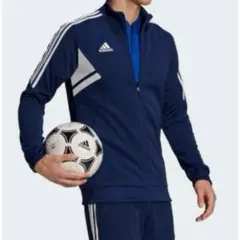 adidas アディダス　メンズ　薄手　ジャケット　ブルゾン　ジャージ上　M 夏